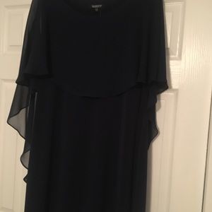 Navy Blue Cocktail Dress